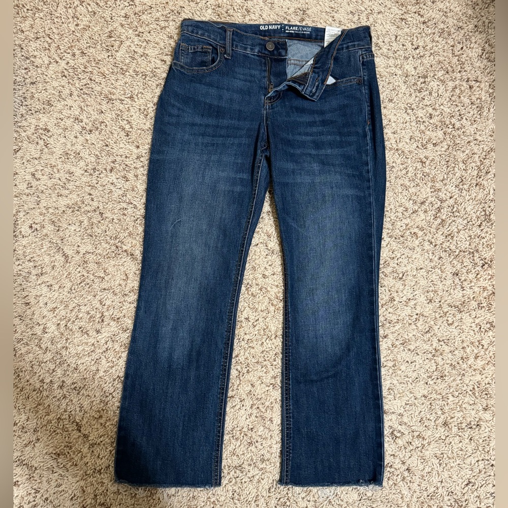 Vintage Old Navy mid-rise flare jeans